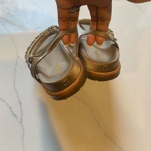 Authentic Chanel sandals.
